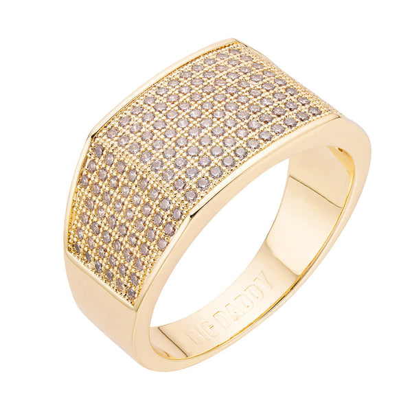 Big Daddy Gladiator Iced Out Diamond Ring