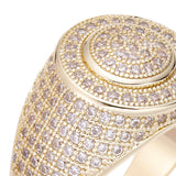 Big Daddy ’Gold Digger’ All Diamond Iced Out Ring - Ring