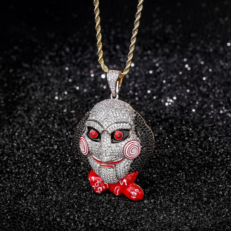 Big Daddy Iced 6ix9ine Jigsaw Pendant - Pendant