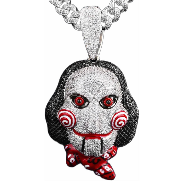 Big Daddy Iced 6ix9ine Jigsaw Pendant - Pendant