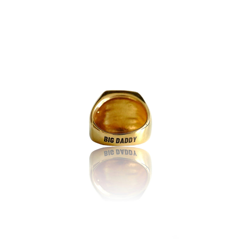 Big Daddy Imperial Iced Gold Ring - Ring