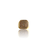 Big Daddy Imperial Iced Gold Ring - Ring