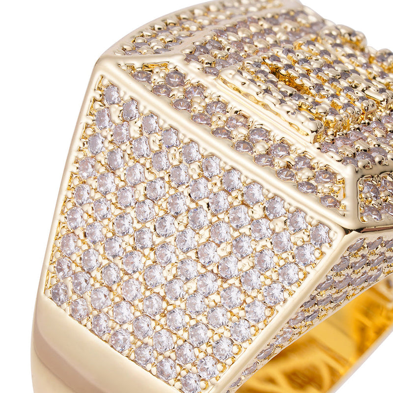 Big Daddy KING Iced Out Diamond Ring - Ring
