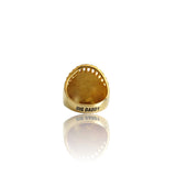Big Daddy Retro Tibetan Gold Ring - Ring