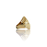 Big Daddy Retro Tibetan Gold Ring - Ring