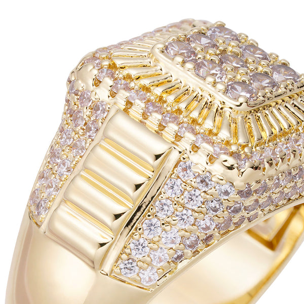 Big Daddy Rollie Iced Out Diamond Ring - Ring