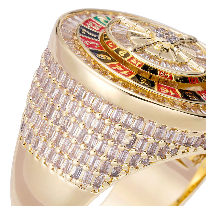 Big Daddy Roulette Baguette Diamond Ring - Ring