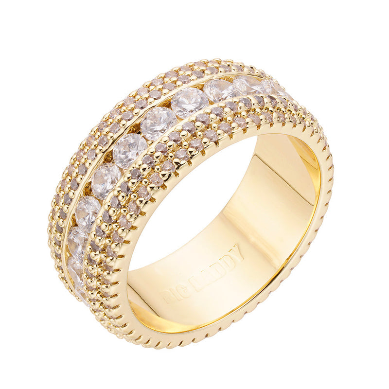 Big Daddy Rover Iced Out Diamond Ring - Ring