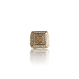 Big Daddy Royal Iced Gold Ring - Ring