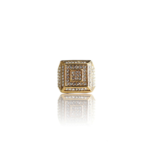 Big Daddy Royal Iced Gold Ring - Ring