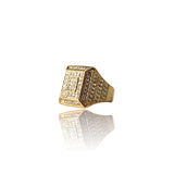 Big Daddy Royal Iced Gold Ring - Ring