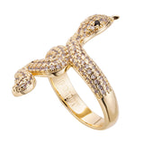 Big Daddy Snake Iced Out Diamond Ring - Ring