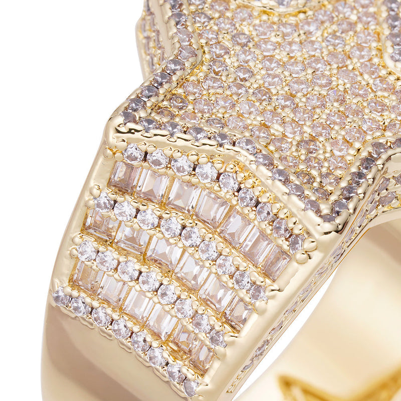 Big Daddy Big Star Baguette Diamond Ring - Ring