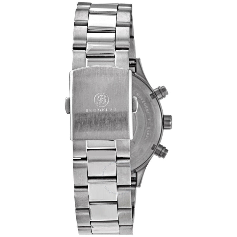 Brooklyn Watch Co. Bedford Brownstone Quartz Black Dial Men's Watch 308-BLK-3 - The Watches Men & Co #4