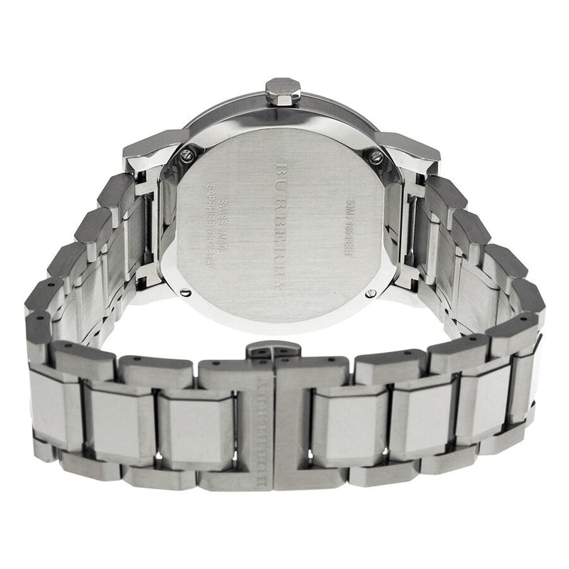 Burberry Black Dial Stainless Steel Unisex Watch BU9001 - The Watches Men & CO #3