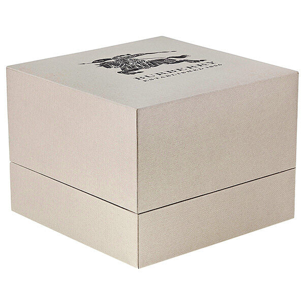 Burberry watch presentation box with Burberry logo