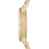Burberry Men’s Swiss Made Quartz Black Check Stamped Leather Strap Gold Dial Men's Watch BU9032 - The Watches Men & CO #2