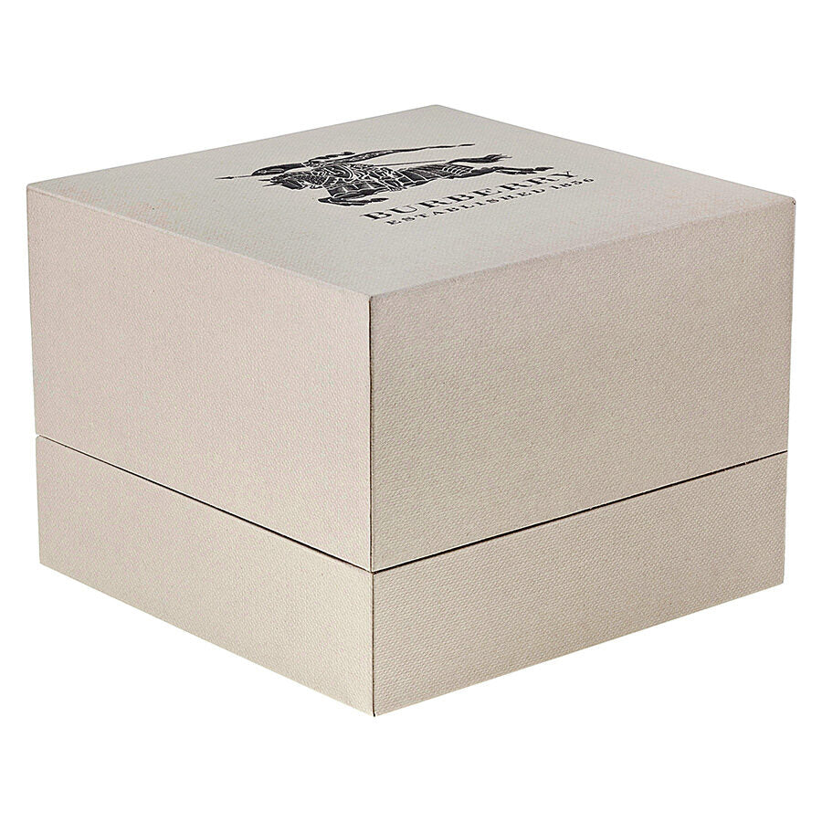 Burberry watch presentation box with Burberry logo
