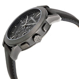 Burberry Chronograph Dark Grey Dial Dark Grey Leather Men's Watch BU9364 - The Watches Men & CO #2