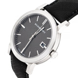 Burberry City Black Dial Black Leather Men’s Watch BU9009 - Watch