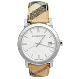 Burberry Haymarket Check PVC Strap 38mm Ladies Watch BUR9025 - Watch
