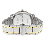 Burberry Silver Dial Two-tone Silver and Gold-tone Bracelet Ladies Watch BU9115 - The Watches Men & CO #3
