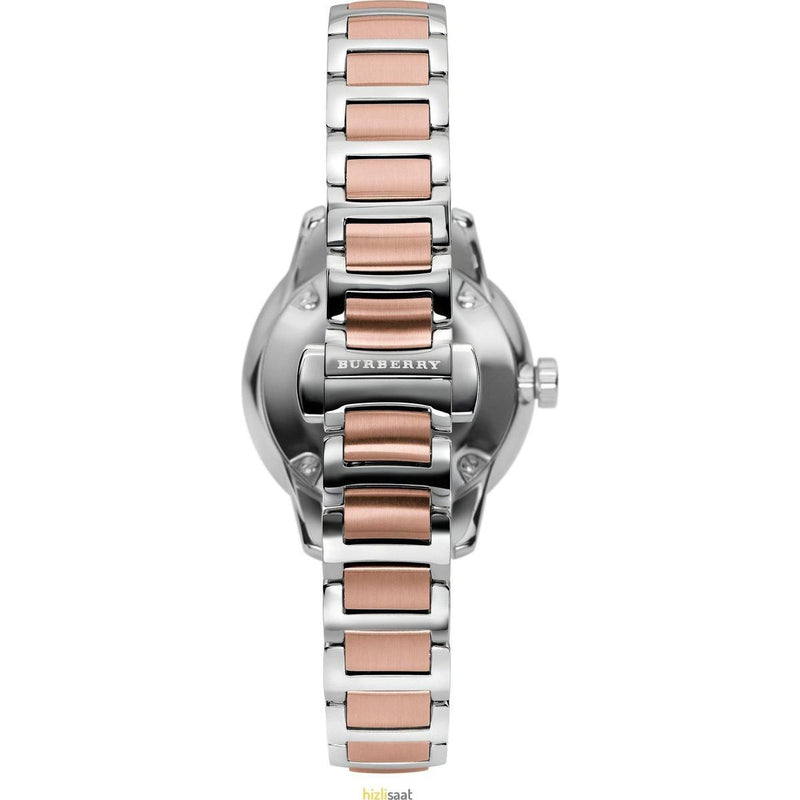 Burberry Women’s Swiss Made Quartz Stainless Steel Rose Gold Dial Women's Watch BU10117 - The Watches Men & CO #3