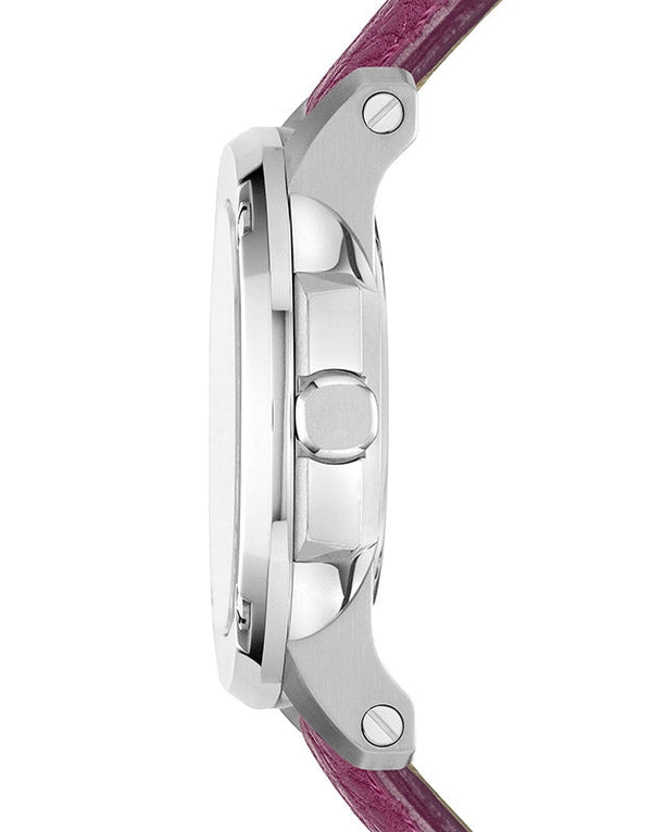 Burberry The Britain Pink Dial Pink Leather Strap Watch for Women - BBY1715 BBY1715 - Image 2