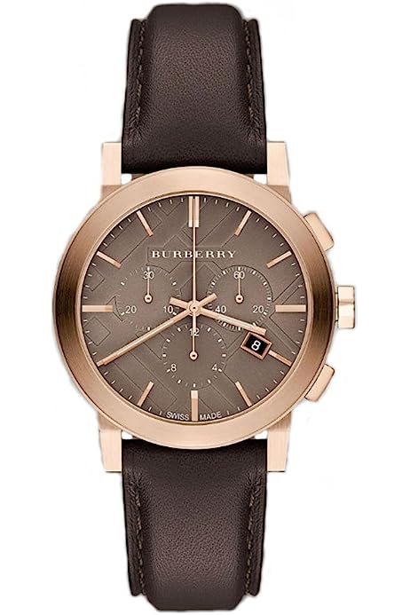 Burberry The City Chocolate Brown Unisex Watch BU9755 - Watch