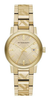 Burberry The City Gold Tone Women’s Watch BU9234 - Watch