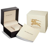 Burberry Analog White Dial Rose Gold Steel Strap Women's Watch - BU7874