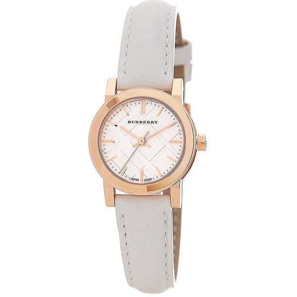 Burberry The City Rose Gold Case Leather Strap Women’s Watch BU9209 - Watch