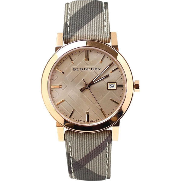 Burberry The City Rose Gold Face Women’s Watch BU9040 - Watch