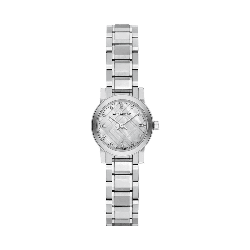 Burberry Women’s Swiss Made Stainless Steel Silver Dial Women's Watch  BU9213 - The Watches Men & CO