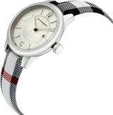 Burberry Ladies Watch The Classic Horseferry Silver Women's Watch BU10103 - The Watches Men & CO #2