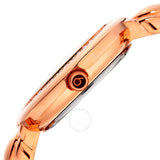 Burgi Argyle Style Crystal Rose Dial Ladies Watch BUR170RG - The Watches Men & Co #3
