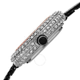 Burgi Diamond Black Dial Ladies Watch BUR236BKR - The Watches Men & Co #3