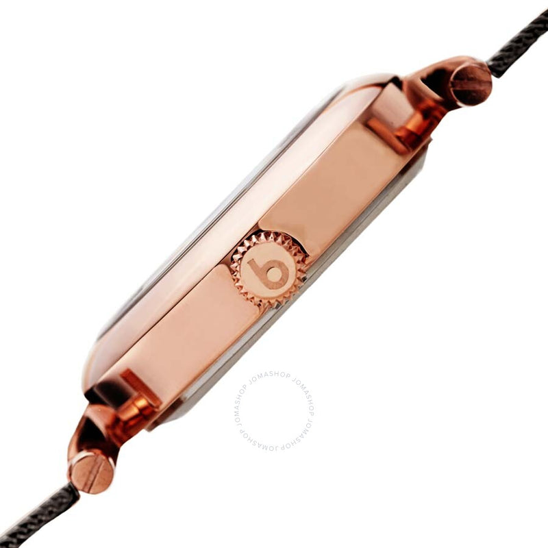 Burgi Black Dial Black-plated Mesh Ladies Watch BUR231GN - The Watches Men & Co #3