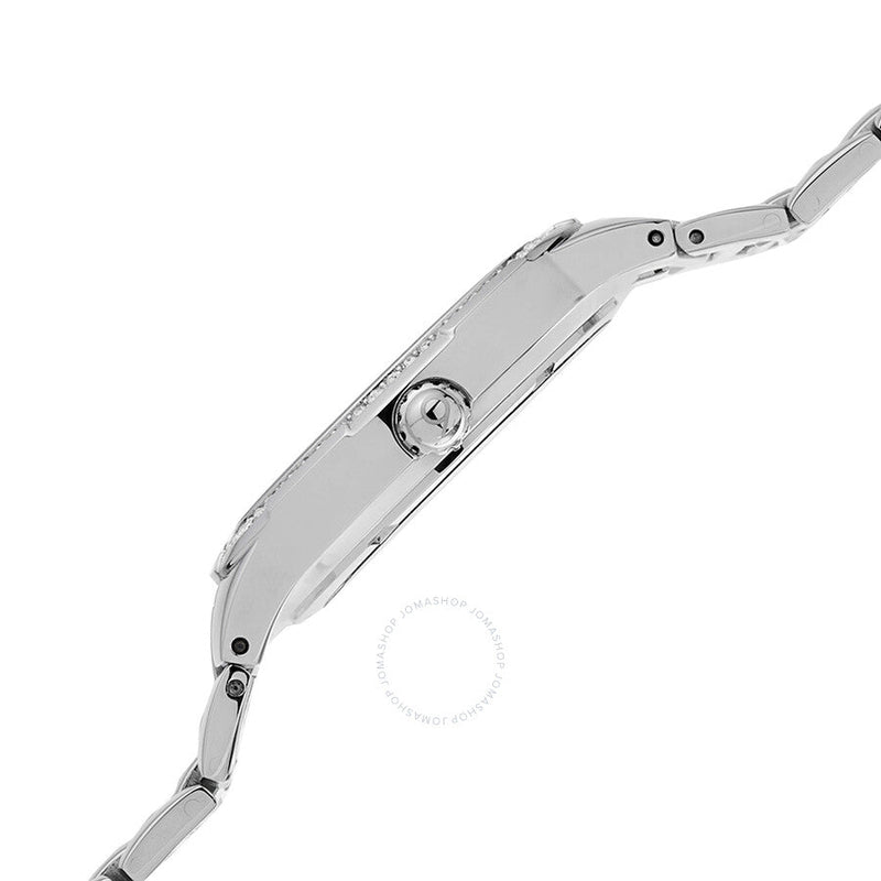 Burgi Blue Mother of Pearl Diamond Dial Ladies Watch BUR093BU - The Watches Men & Co #4