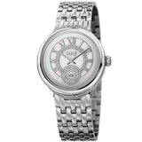 Burgi BUR164SS Mother of Pearl Dial Ladies Watch BUR164SS - The Watches Men & Co