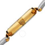 Burgi Crystal Silver Dial Silver Leather Ladies Watch BUR235YG - The Watches Men & Co #3