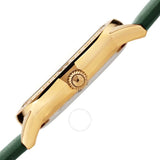 Burgi Diamond White Dial Green Leather Ladies Watch BUR221GN - The Watches Men & Co #3