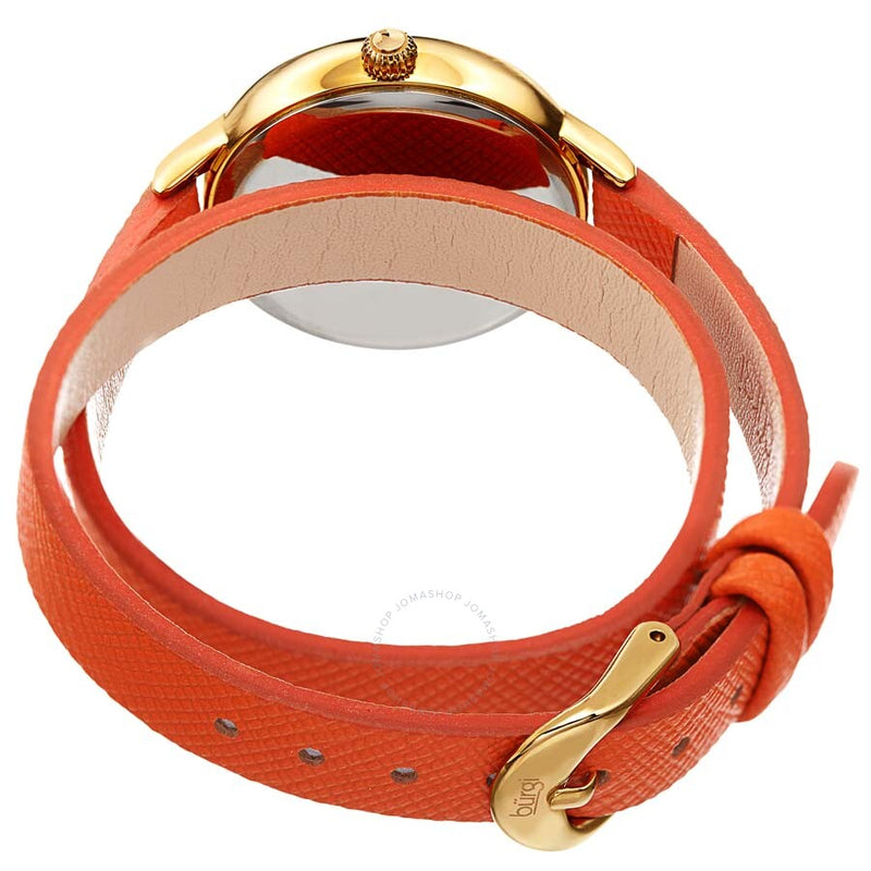 Burgi Diamond White Mother of Pearl Dial Ladies Watch BUR224OR - The Watches Men & Co #4