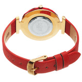 Burgi Faceted Crystal Bezel Quartz Diamond Ladies Watch BUR252RD - The Watches Men & Co #4