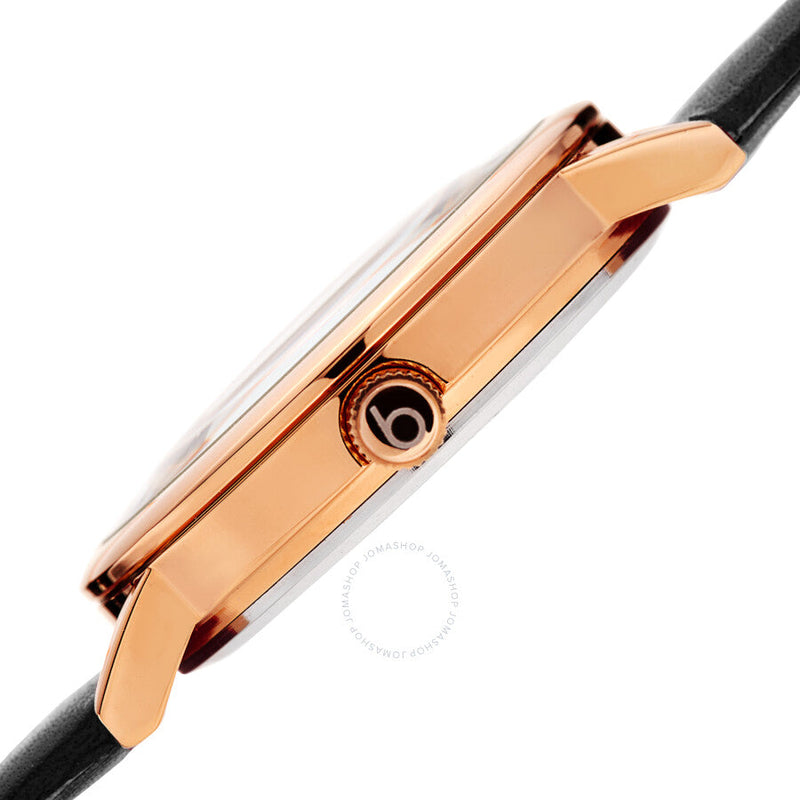 Burgi Flower Quartz Beige Floral Print Dial Ladies Watch BUR186BK - The Watches Men & Co #3