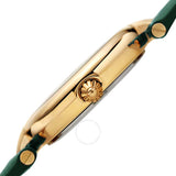 Burgi Green Ombre Swarovski Crystal Dial Green Leather Ladies Watch - The Watches Men & Co #3