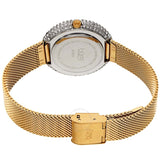 Burgi Ladies Argyle Dial Swarovski Crystal Glamor Mesh Bracelet Watch - The Watches Men & Co #4