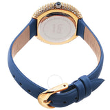 Burgi Ladies Argyle Dial Swarovski Crystal Glamor Strap Watch - The Watches Men & Co #4