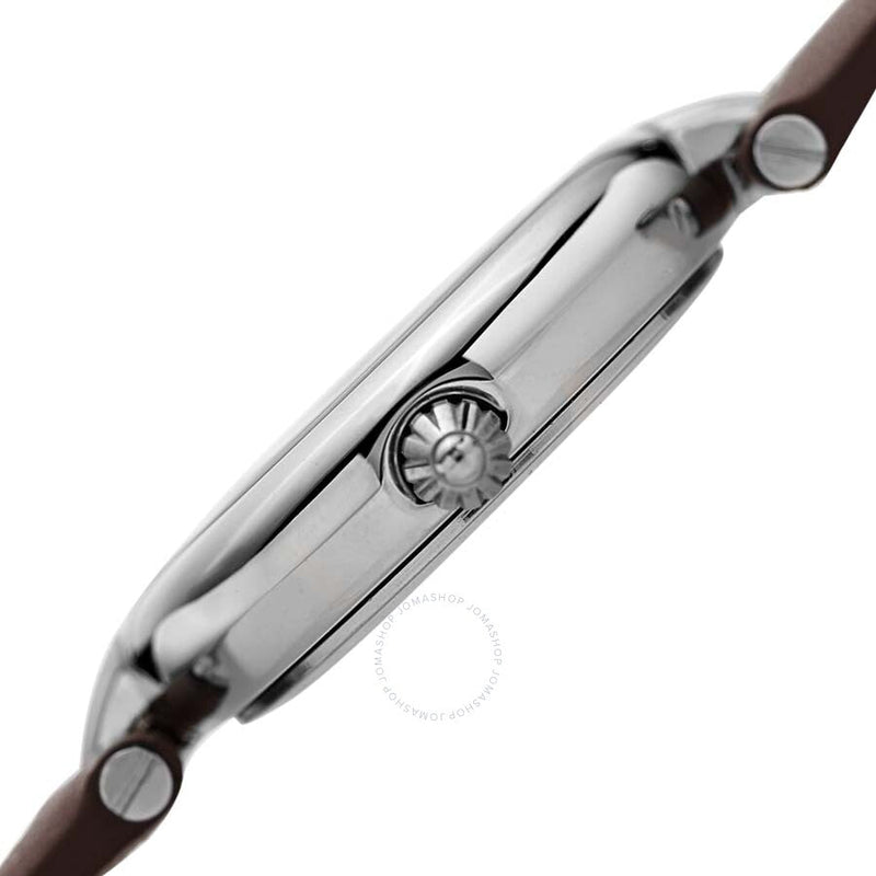 Burgi Ladies Glitter Ombre Swarovski Crystal Dial Genuine Leather Strap Watch - The Watches Men & Co #3