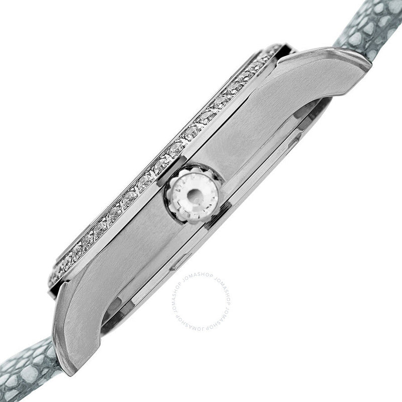 Burgi Mother Of Pearl Dial Ladies Grey Polka Dot Watch BUR160GY - The Watches Men & Co #4